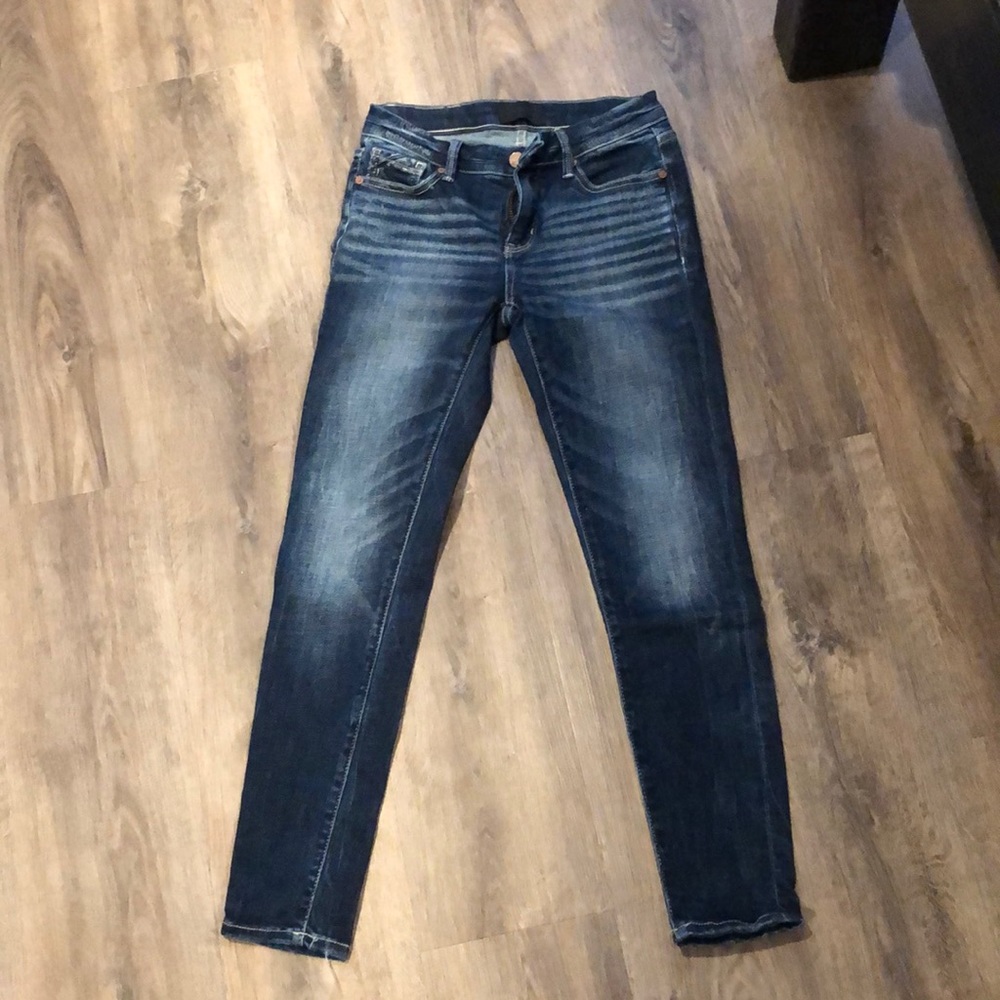 Buckle black jeans
